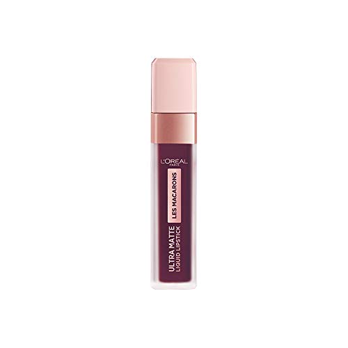 Batom L'OREAL Macaroons Les Matte Ultra Liquid Lipstick Crush 830 goselha L'OREAL - Maquiagem labial - ultra matte, cobertura uniforme, duradoura, ton vibrante
