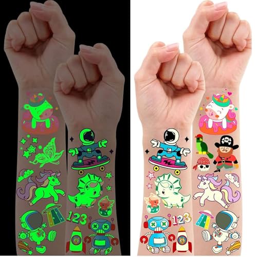 Autocolante LEESGEL 30 Folhas de Tatuagens Temporais para Crianças Leesgel - Brinquedos - autocolante, leesgel, tatuagens temporárias, crianças, removíveis, decorativos