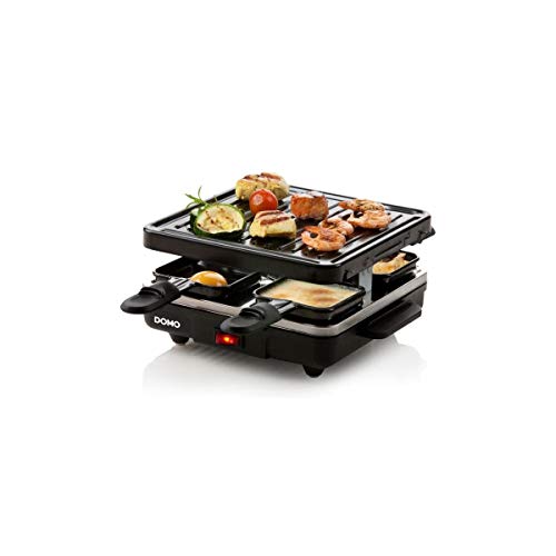 Grelhador de Placas DOMO DO9147G (1200 W) Domo - Torradeiras e grelhadores - 1200 W, preto prateado, antiaderente
