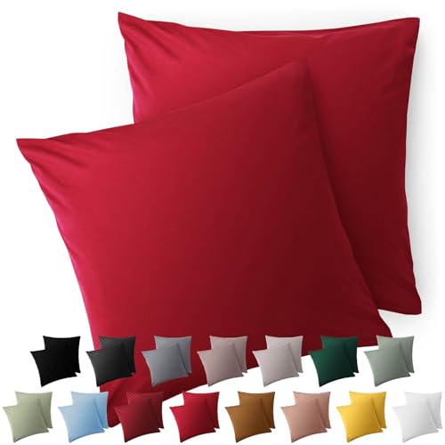 Capa de Almofada BLUMTAL (65x65 cm - Vermelho) Everbrent - Fronhas e almofadas - poliéster, vermelho, 65x65 cm, super macio