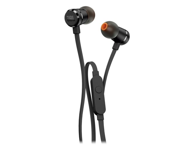 Auriculares com Fio JBL T290 (In Ear - Microfone) JBL - Fones de ouvido e headsets - intra-aurais, microfone, alta qualidade, leves, ajustáveis