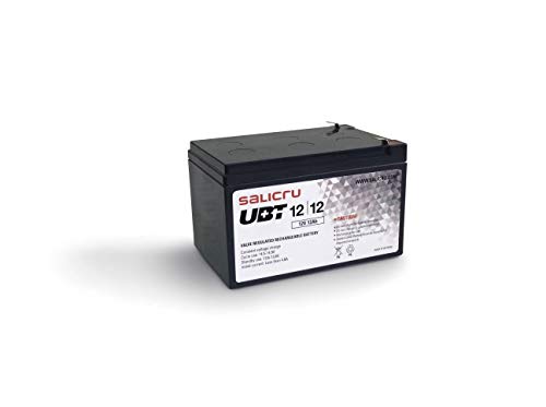 Bateria UPS SALICRU UBT 12/12 (12 Ah - 12 V) Salicru - Baterias para ups - 12 Ah, 12 v
