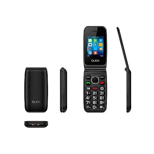 Smartphone Sénior QUBO NEO 2 (5.45'' - 16 GB - Preto) QUBO - Telemóveis - 5.45, 16 gb, preto, bluetooth, usb, wifi
