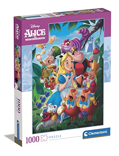 Puzzle CLEMENTONI Disney Alice no país das maravilhas CLEMENTONI - Quebra-cabeças - puzzle, madeira, 4 peças, decorativo
