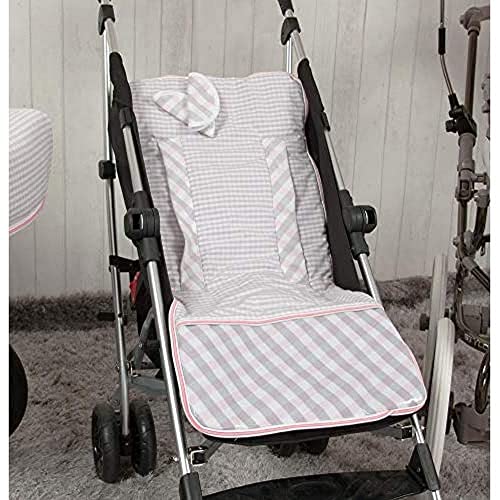 Colchão de Berço BABYLINE Reversivel Summer Rosa (80 x 35 x 3 cm) Babyline - Forros e sacos de transporte para bebês - macio, reversível, lavável, confortável