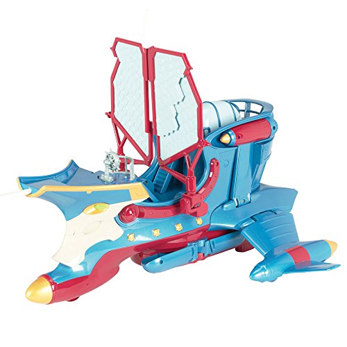 Barco de brincar Bandai Zak Storm - Bateau Chaos (Peluches e Bonecas) Bandai - Conjuntos de brinquedos - transformação, canhão, tesouros secretos