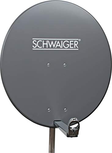 Suporte para Antena SCHWAIGER 197 SAT | Preto Schwaiger GmbH - Pontes e roteadores - antena parabólica, digital UHF, alumínio, plástico