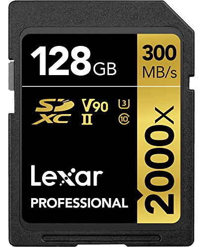 Cartão de Memória LEXAR 128GB Professional Lexar - Cartões de memória flash - 128GB, cartao de memoria