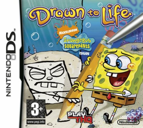 Jogo Nintendo Ds Drawn To Life - Sponge Bob Edition (Videogames) THQ - Software de jogos de vídeo - jogo, nintendo ds, drawn to life, sponge bob edition, videogames