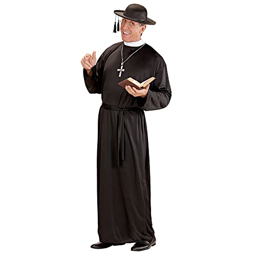 Fato de Homem DISFRAZZES Padre (Tam: M/L) Widmann - Fantasias - casaco, camisa, natal, especial