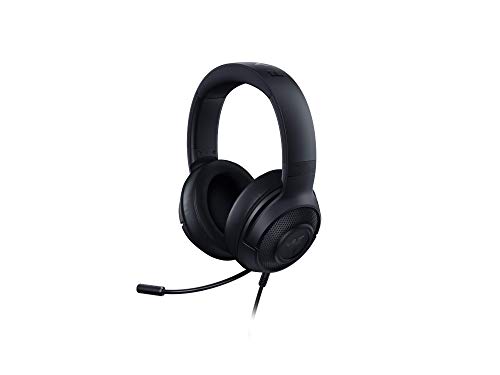 Auscultadores Gaming com fio RAZER Kraken X (Com Microfone) RAZER - Fones de Ouvido com Microfone - gaming, com microfone, fio