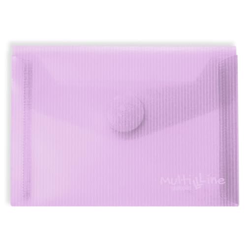 Pasta GRAFOPLAS com Velcro Lavanda (A6 - Polipropileno) Grafoplas del Noroeste,S.A. - Envelopes - lavanda, velcro, polipropileno