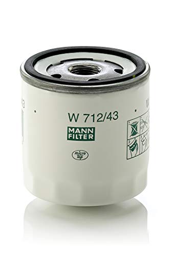 Filtro de Óleo para Motores Válvulas Mann-FILTER W712/43 MANN FILTER - Circulação de óleo do motor do veículo - filtro de óleo, motores válvulas, mercedes-benz