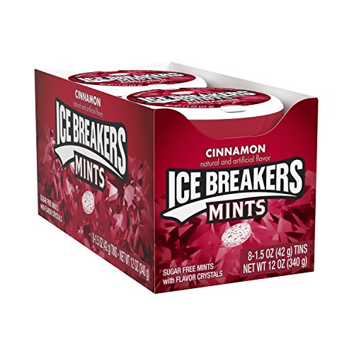 Menta Sabor Canela Sin Azúcar - 8 Unidades Ice Breakers - Doces e chocolate - Canela, sin azúcar, 8 unidades