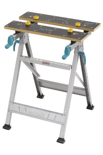 Suporte para Porta-Canais WOLFCRAFT GMBH 6177000 Wolfcraft - Bancadas de trabalho - preto, MDF