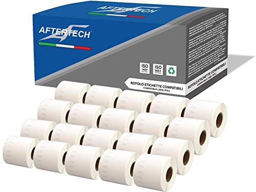 Etiquetas Adesivas AFTERTECH 59 x 190 mm Aftertech - Fitas de etiquetas e recargas - etiquetas adesivas, aftertech, 59x190mm
