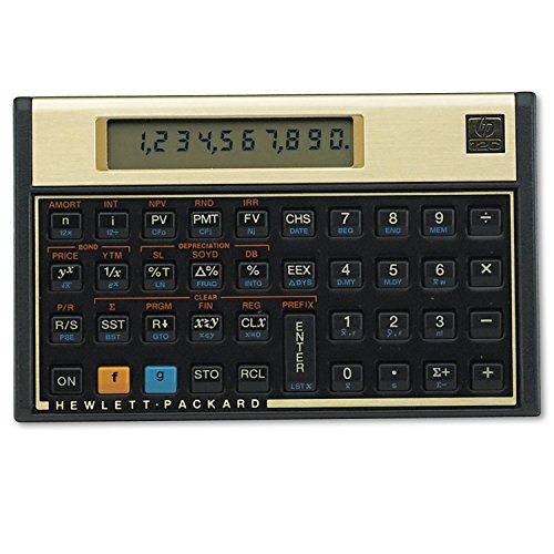 Calculadora de Secretária HP 12C (ATTO - Preto) HP - Calculadoras - financeira, teclado numérico, cálculo científico