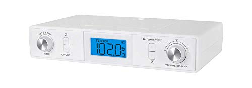 Rádio KRÜGER & MATZ KM 0817 (Preto - Digital - Pilhas e Corrente) Krüger&Matz - Radios - rádio digital, sintonizador fm, bluetooth, altifalantes integrados, potência saída, temporizador, alarme