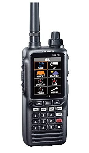 Rádio de Aviação Portátil YAESU Fta850L Preto Yaesu - Rádios bidirecionais - portátil, aviação, yaesu