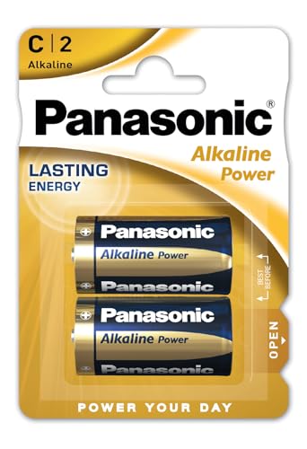 Pilha Recarregável PANASONIC K-KJCPA1E Wentronic - Baterias de uso geral - alcalino, cilíndrico, lr14, 1,5v