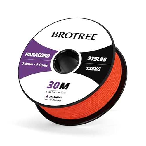 Fita de Corda BROTREE 2.4 Mm 275Lb 30M 4 Hebras BROTREE - Exercício e fitness - 275lb, 30m, 4 hebras