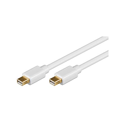 Cabo de Dados GOOBAY (Mini DisplayPort - 1 m - Branco) Wentronic - Cabos de áudio e vídeo - mini displayport, 1 m, branco