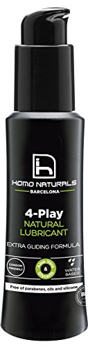 Lubrificante HOMO NATURALS 4 Play (100 ml) HOMO NATURALS - Cuidados pessoais - lubrificante, homo naturals, play, 100 ml