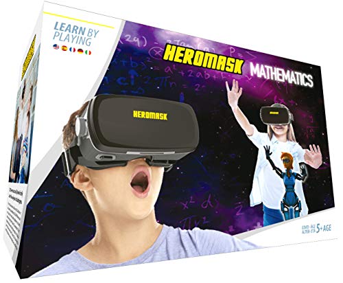 Jogo Didático LEXIBOOK VR + Jogos Aprender Matemática Heromask - Monitores de computador - matemática, 3 jogos, livro de instruções