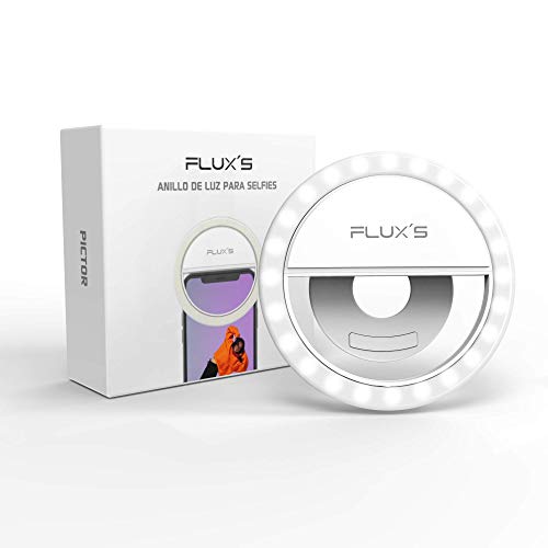 Selfie Mini Ring Light Selfie Ring 360º Led Fluxs - Peças e acessórios para câmeras - ring light, selfie, 360º led