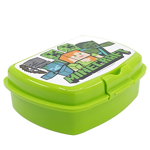 Lancheira STOR Minecraft (Plástico - Multicor) 
Marca:
Stor
 - Lancheiras e sacos - 