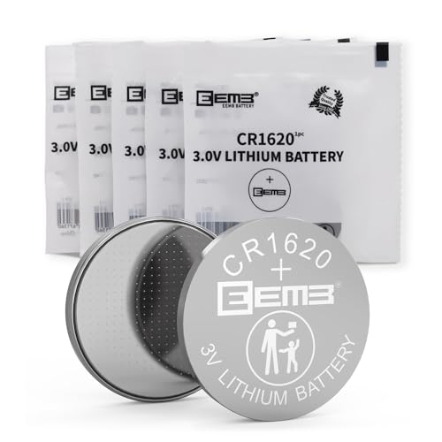 Pilha Recarregável CR1620 (3V - 1.5Wh) EEMB Co.,Ltd - Baterias de uso geral - 16 x 2,0 mm, 3 V, 70 mah, ião-lítio