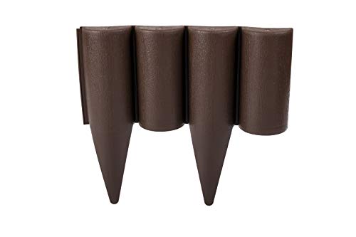 Cercado de Madeira para Jardim Gardenix Castanho (2,5m x 1,8m) GARDENIX - Limites e bordas de jardim - madeira, jardim, 2,5m x 1,8m, duradouro
