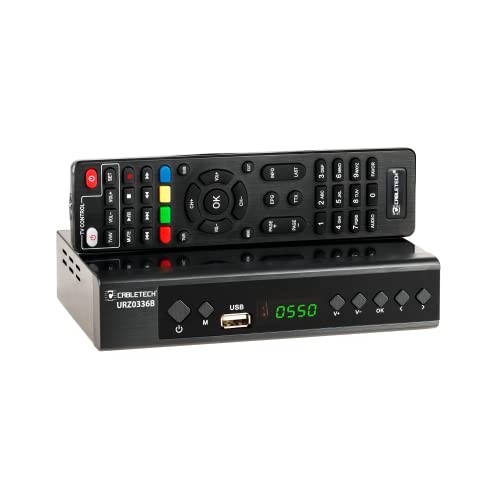 Decodificador CABLETECH Dekoder T2 H.265 Hevc Urz0336B CABLETECH - Conversores de tv - h.265, hdmi, usb, sintonização digital