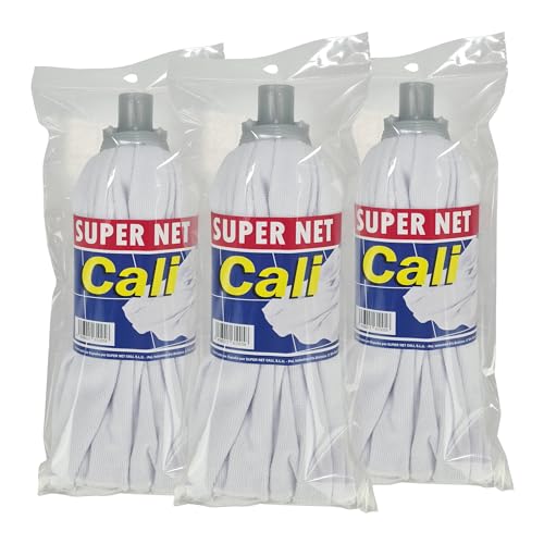 Super Net Cali Espátula Anti-Deslizante Microfibra Branco Super Net Cali, S.L.U. - Cabeças de esfregão e recargas - anti-deslizante, microfibra, branco