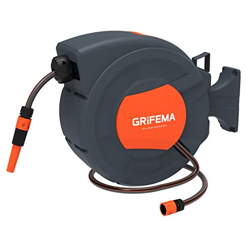 Enrolador de Mangueira GRIFEMA G301-25 (25 m) Ibergrif Griferias S.L - Mangueiras de jardim - enrolador, mangueira, grifema, g301-25, 2,5 m