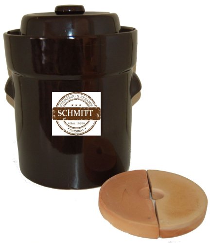 Jarro de fermentação STEINER (Castanho - Vidro) Ms-Steinzeug - Eletrodomésticos - fermentação, vidro, castanho