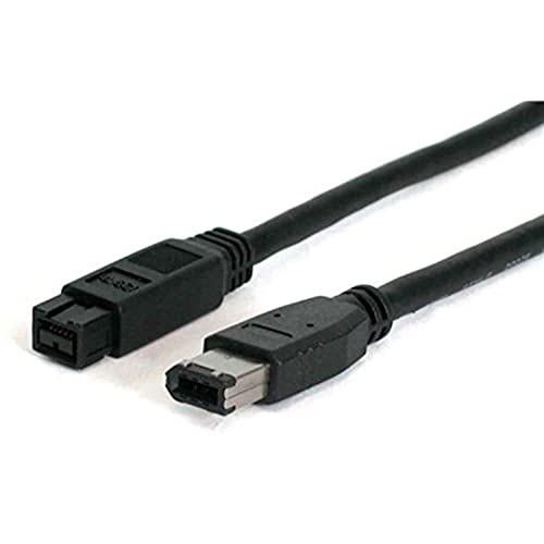 Cabo de Dados STARTECH (FireWire - 1.8 m - Preto) STARTECH - Cabos - firewire, 1.8 m, preto