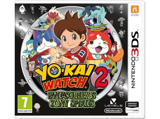 Jogo Nintendo 3Ds Yo-kai Watch 2: Fantoche e Fantasmi Nintendo - Software de jogos de vídeo - jogo, nintendo 3ds, yo-kai watch, fantoche, fantasmi