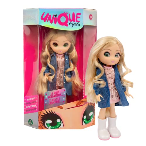 Boneca UNIQUE EYES Amy (Idade Mínima: 3 anos) Aucune - Bonecas - 25 cm, olhos grandes, cabelo longo, roupas