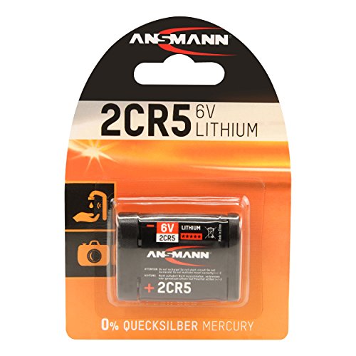 Pilhas Não Recarregáveis CRAYOLA 5020032 (1 unidades) Ansmann - Baterias para câmera - bateria, ciliindrico, CR5, 1200 mAh, azul