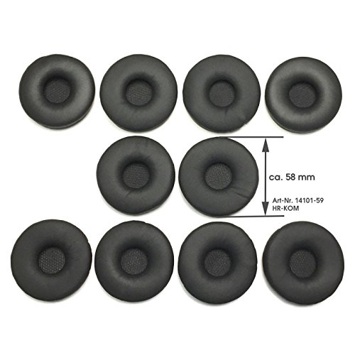 Almofada para Auscultadores JABRA 14101-59 Jabra - Acessórios de fone de ouvido e headset - preto, elastano, 140 cm