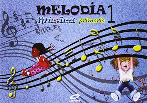 Livro Música 1º Primaria Melodía de Ana María Pérez (Espanhol) GALINOVA - Livros - livro, música, primaria, melodia, ana maria perez