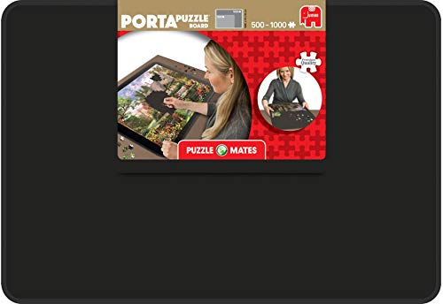Jumbo Puzzle Mates Portapuzzle Board 1000 Peças JUMBO - Acessórios para quebra-cabeças - madeira, forro de feltro, portátil, bolsa