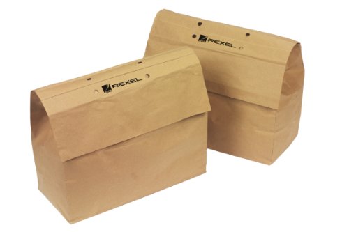 Acessórios para destruidora REXEL 1765028EU Rexel - Sacolas de lixo - 20 l, compatível Auto+80X, 11 kg