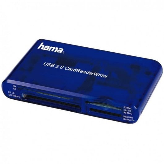 Leitor de Cartões HAMA USB 2.0 30 in 1 CardReaderWriter Hama - Leitores de cartão de memória - usb 2.0, 30 em 1, cartão