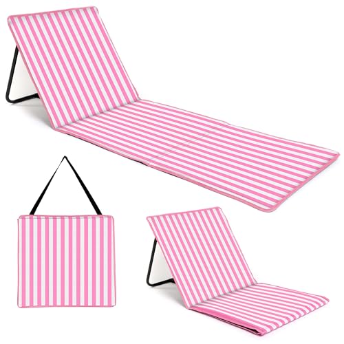 Tapete de Praia JUST BE... com Bolsa Rosa (180x90 cm) Click Europe Ltd. - Móveis de exterior - tapete, praia, rosa, bolsa