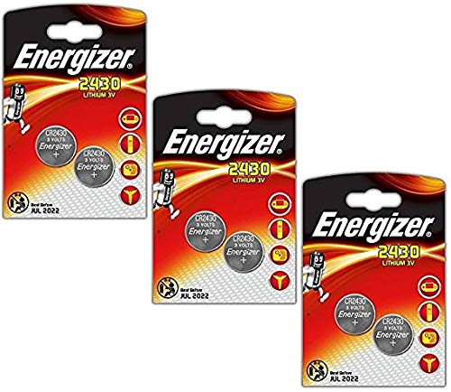 Pilhas Não Recarregáveis ENERGIZER Cr2430 Energizer Batteries - Baterias - alcalino, CR2430, 240 mAh, 3V