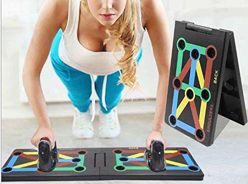 Suporte de Parede SURPLEX 9 em 1 Push-Up Rack Board System Surplex - Barras de flexão e barra de pull-up - suporte, parede, push-up, rack
