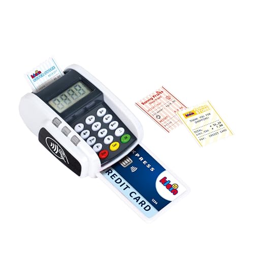 Terminal de Pagamento com Luz e Som Theko Klein 9360 Theo Klein - Acessórios de caixa registradora e terminal pos - luz, som, cartão de crédito, tiques