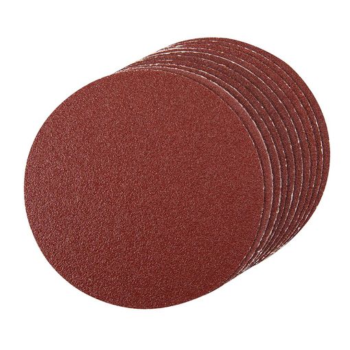 Conjunto de Discos de Lixa SILVERLINE 918544 (10 peças) Silverline - Acessórios para ferramentas - 10 peças, aço inoxidável, fibra de vidro, borracha